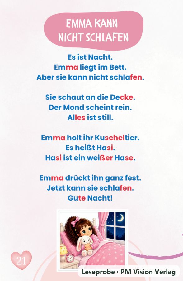Beispielseite 3 aus 30 Tage lesen lernen mit Emma