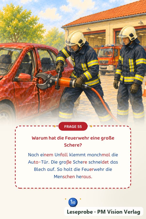 Beispielseite 4 aus Warum ist das Blaulicht blau?