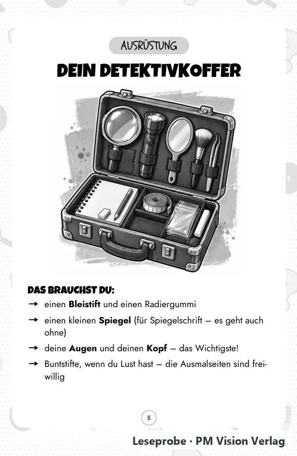 Beispielseite 1 aus Krimifall Schule