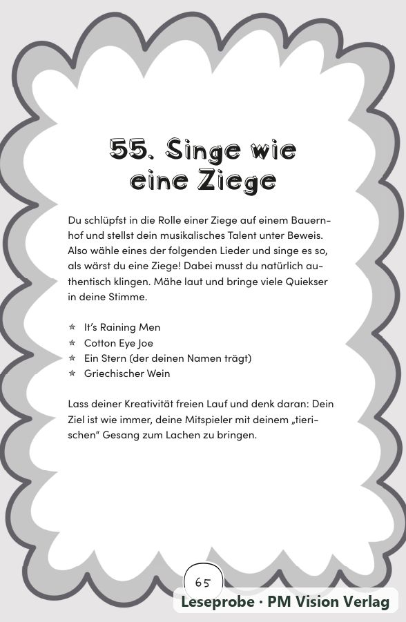 Beispielseite 3 aus LOL Nicht-Lachen-Challenge Teenager Edition