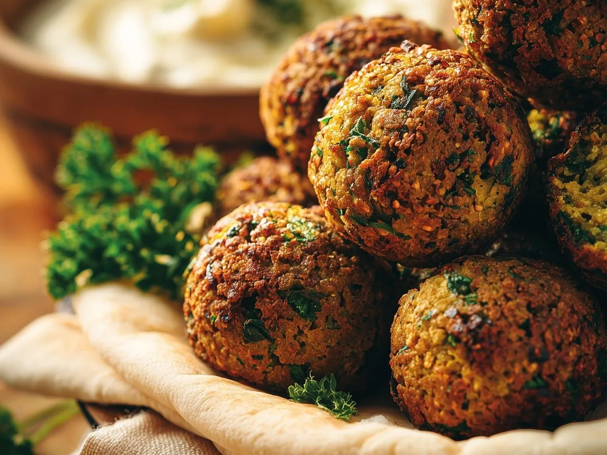 Airfryer-Falafel